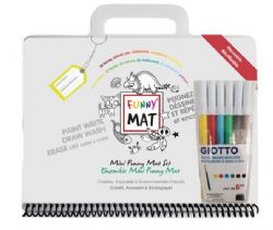 FUNNY MAT - MINI ENSEMBLE DE COLORIAGE DE VOYAGE AVEC MARQUEURS